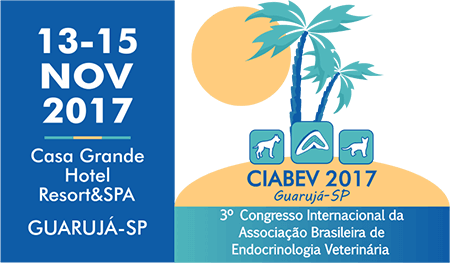 Logo Ciabev Data Congresso internacional associação brasileira endocrinologia veterinária guaruja 2017